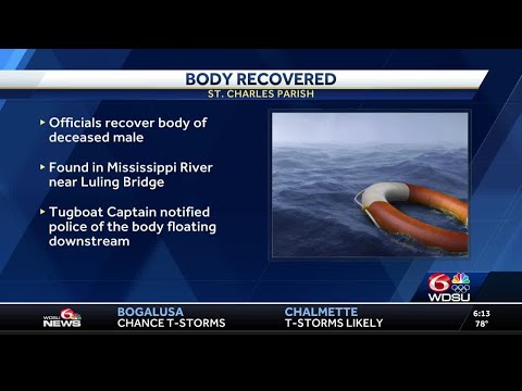 Body found in Mississippi River near Luling Bridge