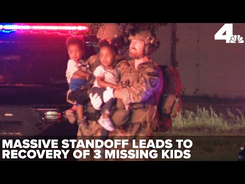 Three Missing Kids Recovered After Lengthy Standoff