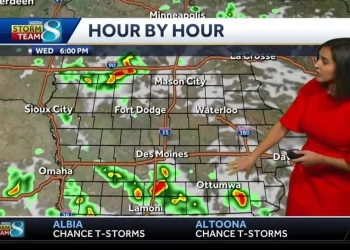 Iowa Weather Forecast: Storms Today, Blazing Heat This Weekend