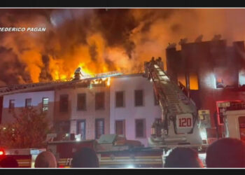 Fire in Ocean Hill, Brooklyn leaves 9 injured and 31 displaced as it engulfs row homes