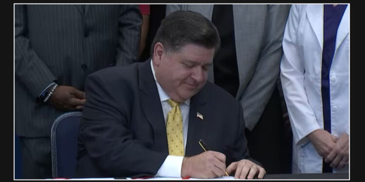 Illinois Governor Pritzker signs abortion-access laws