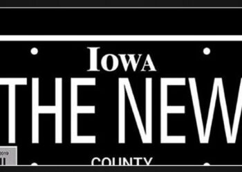 Iowa DOT Requests Driver to Remove Offensive License Plate