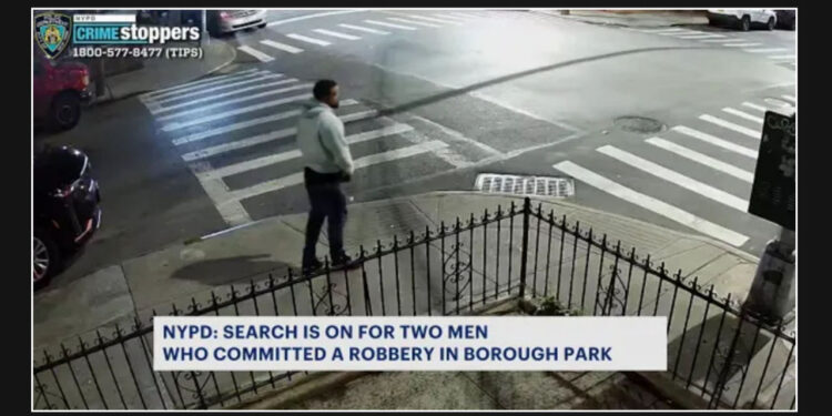 Police searching for 2 suspects involved in series of violent robberies in Borough Park