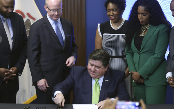 Pritzker Signs Legislation to End Illinois Grocery Tax, Lightening the Load on Shoppers