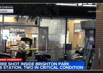 Multiple individuals, including two workers, shot inside gas station in Brighton Park, Chicago